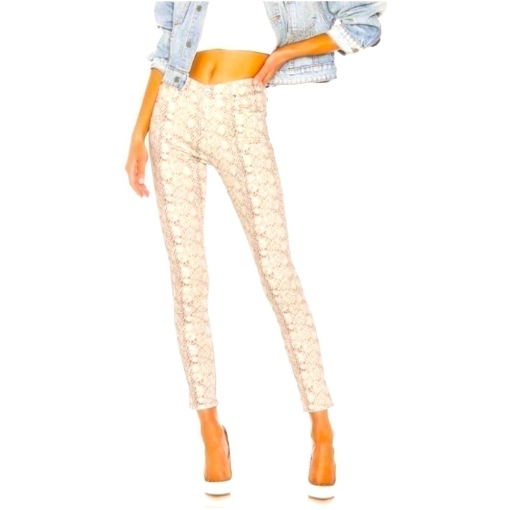 Ag Farrah Skinny Python Print jeans Sz24 - Picture 8 of 8